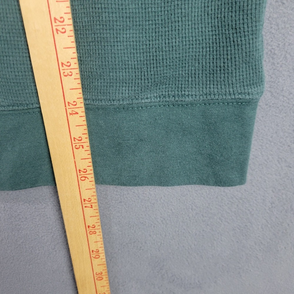 Prairie Mountain Screening Topography Hoodie Mens Large Dusty Teal Juneau Alaska - Picture 7 of 7